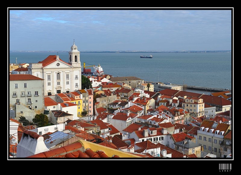 Sur les toits de Lisboa - Auteur : LVR67